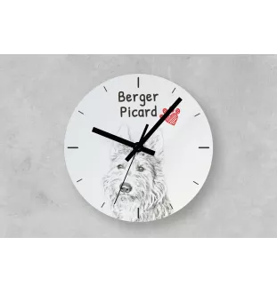 Shih Tzu, Chrysanthemum Dog - wall clock with a dog, shelf clock with a print, personalized home decoration from the Art-Dog brand