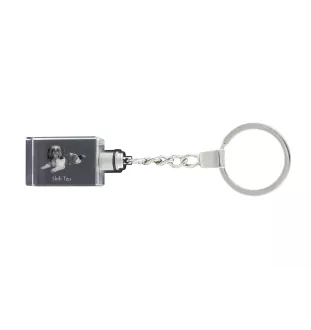 Shih Tzu - Porte-clés en cristal avec photo de chien, porte-clés lumineux, cadeau unique de la marque Art-Dog