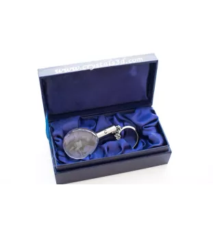 Shih Tzu brelok do kluczy owalny z psem Art-Dog