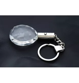 Shih Tzu brelok do kluczy owalny z psem Art-Dog