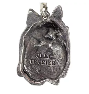 Silky Terrier - Dog necklace, unique jewellery for the dog fan, unique adder pendant by Art-Dog brand