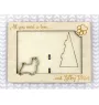 Silky Terrier - Photo frame, engraved wooden frame, a lovely gadget for the dog lover by Art-Dog