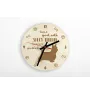 Silky Terrier - clock with dog, wooden clock with engraving, personalised clock by Art-Dog