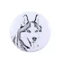 Husky syberyjski pierścionek z psem mały Art-Dog