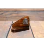 Shih Tzu I - bougeoir en bois avec un chien, support pour bougie chauffe-plat, lieu de mémoire pour chien de la marque Art-Dog