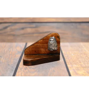 Shih Tzu - Holzkerzenhalter mit Hund, Teelichthalter, Gedenkstätte für den Hund der Marke Art-Dog