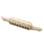 Shih Tzu, Chrysanthemum Dog - patterned rolling pin with a dog, rolling pin for dough and ceramics, a gift for a pastry chef from the Art-Dog brand