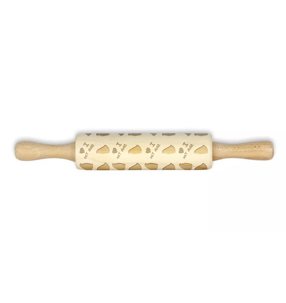 Shih Tzu - petit rouleau à motifs de chien, rouleau à pâtisserie pour enfant, décoration en argile céramique de la marque Art-Dog