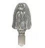 Shih Tzu - broche avec pince, support pour numéro de départ, épingle argentée pour exposition de chiens de la marque Art-Dog