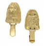 Shih Tzu - Brosche mit Clip, vergoldeter Startnummernhalter, elegante Hundeaustellungsnadel der Marke Art-Dog