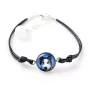 Husky de Sibérie, Husky sibérien - ensemble de bijoux dans une boîte, collier, boucles d'oreilles, bracelet, produits de la marque Art-Dog
