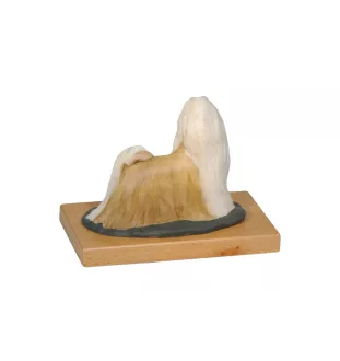 Shih Tzu, Chrysanthemum Dog - painted figurine, statue, figure, made by the artist, brand Art-Dog