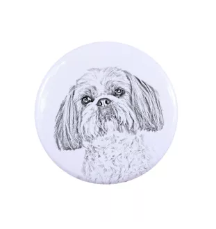 Shih Tzu - bijoux pour femmes avec l'image d'un chien, produit fait à la main, possibilité d'ajouter sa propre photo, marque Art-Dog