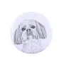 Shih Tzu, Chrysanthemum Dog - pin with your dog, add your own photo, Art-Dog brand