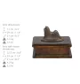 Shih Tzu, Chrysanthemum Dog - urn for dog ashes, classic urn with a statuette, elegant urn with a dog by Art-Dog brand