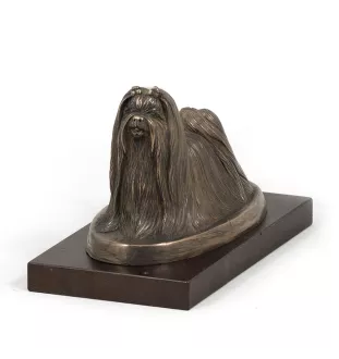 Shih Tzu, Chrysanthemum Dog - dog figurine, dog silhouette figurine, trophy for Art-Dog dog show exhibition