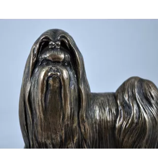 Shih Tzu, Chrysanthemum Dog - dog figurine, dog silhouette figurine, trophy for Art-Dog dog show exhibition