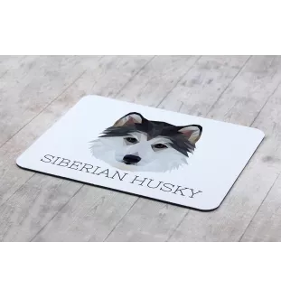 Husky syberyjski podkładka geometryczna Art-Dog