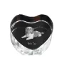 Shih Tzu, Chrysanthemum Dog - a photo of a dog in crystal, crystal heart, unique photo frame from the Art-Dog brand