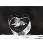 Shih Tzu, Chrysanthemum Dog - a photo of a dog in crystal, crystal heart, unique photo frame from the Art-Dog brand