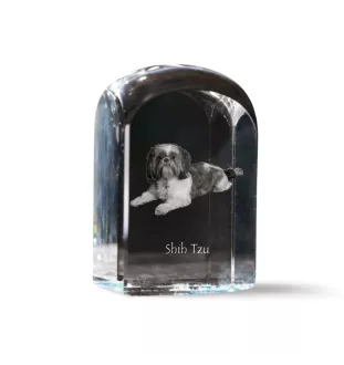 Shih Tzu kryształ pieczątka z psem Art-Dog