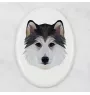 Husky syberyjski płytka geometryczna Art-Dog