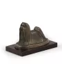 Shih Tzu - une statuette de chien, une figurine en marbre blanc, un trophée pour l'exposition de chiens de la marque Art-Dog