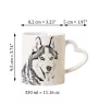Husky de Sibérie, Husky sibérien - tasse avec chien, une tasse adorable avec une anse en forme de cœur, un cadeau universel de la marque Art-Dog