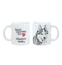 Siberian Husky, Chukcha - cup with a dog, cup with a photo, personalized gift from the Art-Dog brand
