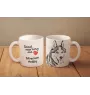 Siberian Husky, Chukcha - cup with a dog, cup with a photo, personalized gift from the Art-Dog brand