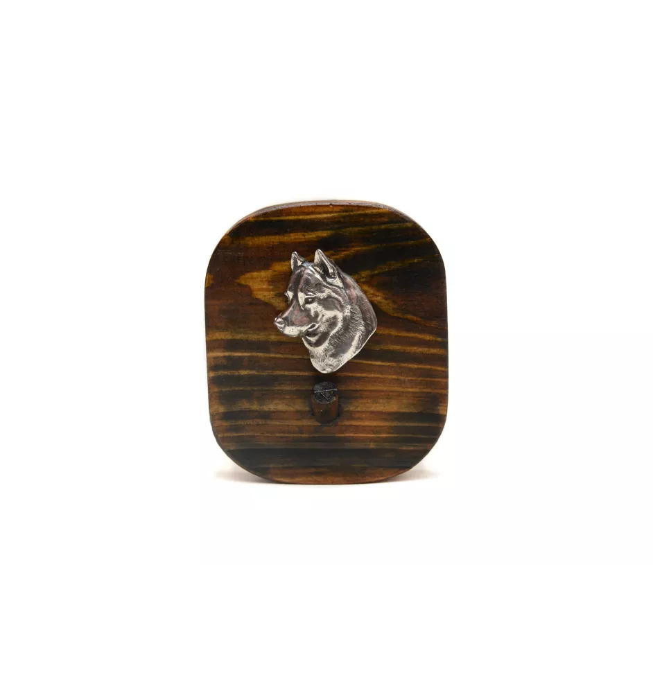 Siberian Husky - Leinenhalter, Hundemedaillehalter, Schlüsselhaken der Marke Art-Dog