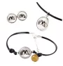 Shih Tzu - ensemble de bijoux dans une boîte, collier, boucles d'oreilles, bracelet, produits de la marque Art-Dog