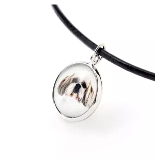 Shih Tzu, Chrysanthemum Dog - a set of jewelry in a box, necklace, earrings, bracelet, products from the Art-Dog brand