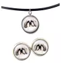 Shih Tzu - boîte à bijoux avec votre photo, ensemble collier et boucles d'oreilles, produits personnalisés de la marque Art-Dog