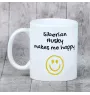 Siberian Husky - Tasse mit Hund, fröhliche Tasse für Hundeliebhaber, personalisiertes Geschenk der Marke Art-Dog