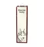 Husky de Sibérie, Husky sibérien - boîte à vin avec chien, boîte à alcool avec graphisme, boîte cadeau personnalisée de la marque Art-Dog