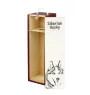 Husky de Sibérie, Husky sibérien - boîte à vin avec chien, boîte à alcool avec graphisme, boîte cadeau personnalisée de la marque Art-Dog
