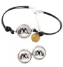 Shih Tzu - ensemble de bijoux avec votre photo, accessoire féminin, article fait main, produit fabriqué à la main avec passion pour la création de la marque Art-Dog