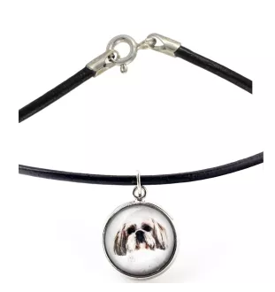 Shih Tzu - collier dans une boîte, élégant bijou, pendentif de la marque Art-Dog