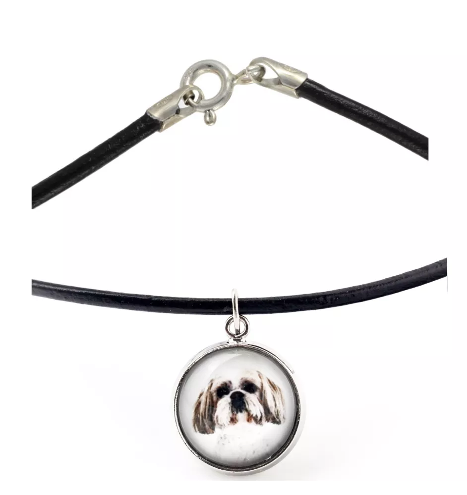 Shih Tzu - collier dans une boîte, élégant bijou, pendentif de la marque Art-Dog