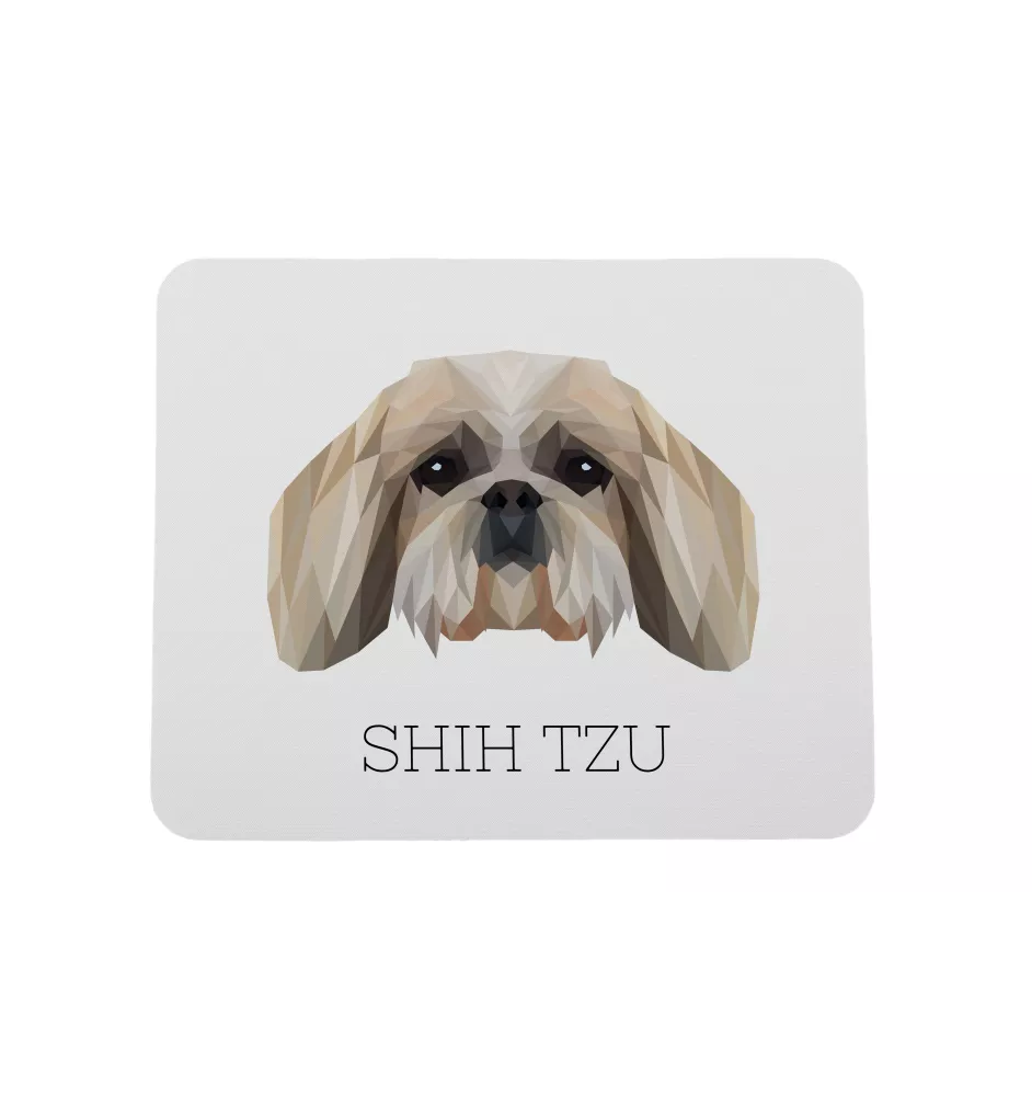 Shih Tzu podkładka geometryczna Art-Dog