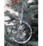 Silky Terrier - crystal bauble with a photo, dog photo in crystal, personalized Christmas tree ornament by Art-Dog brand