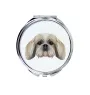 Shih Tzu - miroir avec une image et un motif géométrique de la marque Art-Dog
