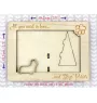 Silky Terrier - Photo frame, engraved wooden frame, a lovely gadget for the dog lover by Art-Dog