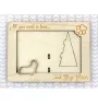 Silky Terrier - Photo frame, engraved wooden frame, a lovely gadget for the dog lover by Art-Dog