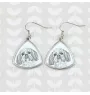Shih Tzu - Hund Ohrringe, hängende Ohrringe mit Bild, personalisierter Schmuck mit dem Aufdruck der Marke Art-Dog