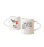 Shih Tzu - Tasse mit Hund, entzückende Tasse mit herzförmigem Henkel, universelles Geschenk der Marke Art-Dog