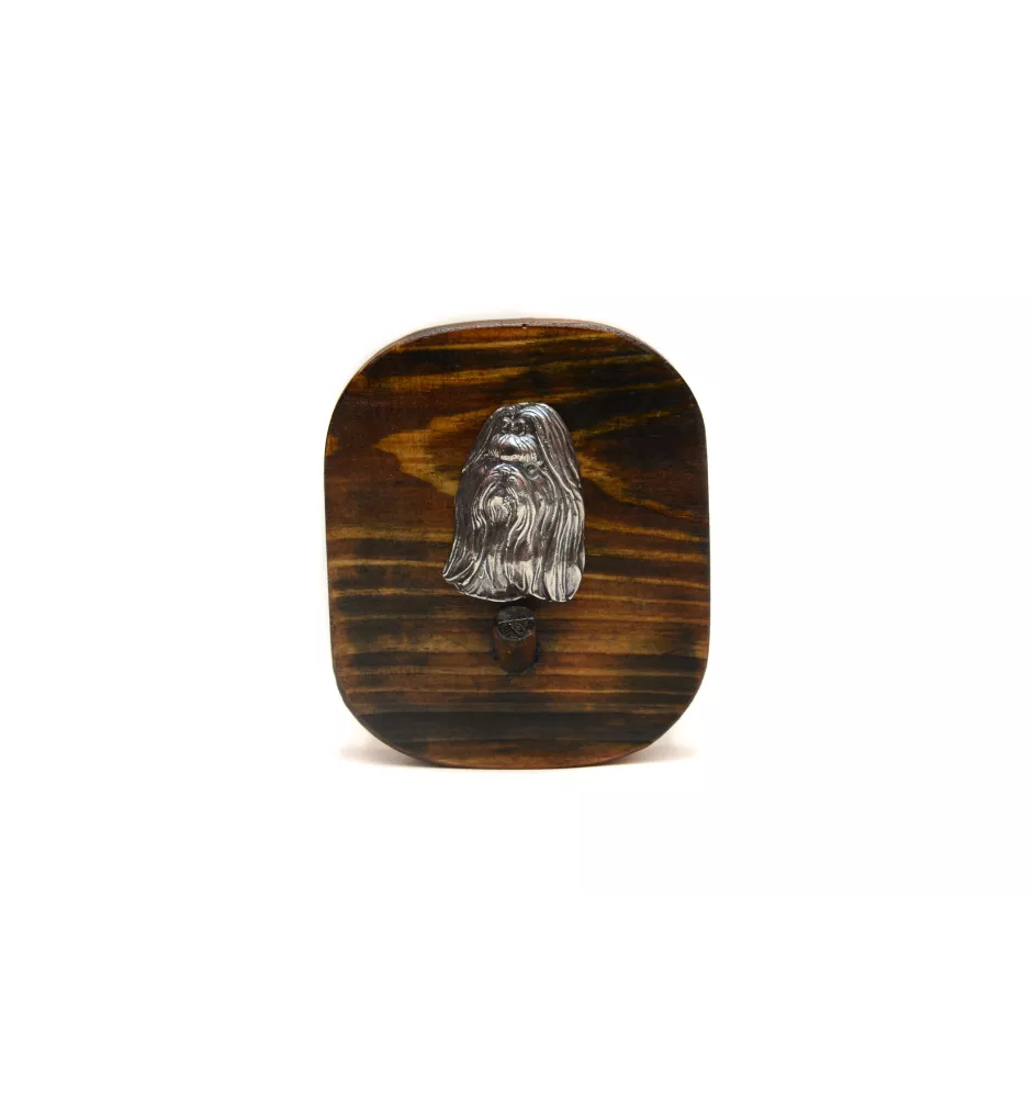 Shih Tzu, Chrysanthemum Dog - leash hanger, medal hanger with dog, key hook from Art-Dog brand