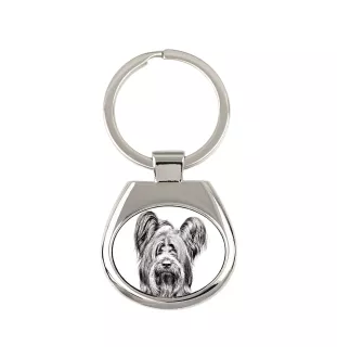Skye Terrier - Schlüsselanhänger mit Hund, Anhänger mit Aufdruck, personalisierter Anhänger der Marke Art-Dog