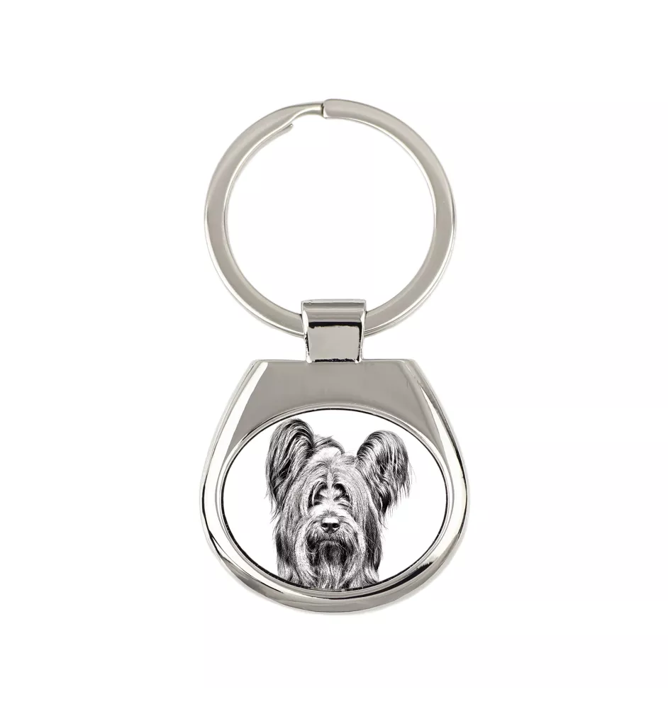 Skye Terrier - Schlüsselanhänger mit Hund, Anhänger mit Aufdruck, personalisierter Anhänger der Marke Art-Dog